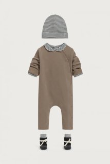 GRAY LABEL Baby Suit with Snaps　/ Brownie