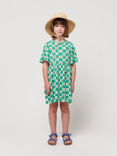 <img class='new_mark_img1' src='https://img.shop-pro.jp/img/new/icons14.gif' style='border:none;display:inline;margin:0px;padding:0px;width:auto;' />BOBO CHOSES  Tomato all over ruffle sleeves dress