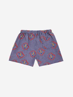 <img class='new_mark_img1' src='https://img.shop-pro.jp/img/new/icons14.gif' style='border:none;display:inline;margin:0px;padding:0px;width:auto;' />BOBO CHOSES  Masks all over woven shorts   4-5y last one!
