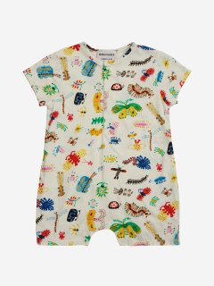 <img class='new_mark_img1' src='https://img.shop-pro.jp/img/new/icons14.gif' style='border:none;display:inline;margin:0px;padding:0px;width:auto;' />BOBO CHOSES  Baby Fuuny Insects all over playsuit