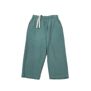<img class='new_mark_img1' src='https://img.shop-pro.jp/img/new/icons14.gif' style='border:none;display:inline;margin:0px;padding:0px;width:auto;' />MOUN TEN.  C/L easy pants  / turquoise
