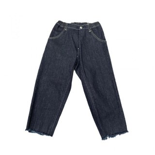 <img class='new_mark_img1' src='https://img.shop-pro.jp/img/new/icons14.gif' style='border:none;display:inline;margin:0px;padding:0px;width:auto;' />MOUN TEN.  organic wide cropped jeans / indigo