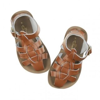 <img class='new_mark_img1' src='https://img.shop-pro.jp/img/new/icons14.gif' style='border:none;display:inline;margin:0px;padding:0px;width:auto;' />SALTWATER SANDALS   Shark/ tan.  