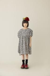 <img class='new_mark_img1' src='https://img.shop-pro.jp/img/new/icons20.gif' style='border:none;display:inline;margin:0px;padding:0px;width:auto;' />folkmade  cotton linen playing card dress / ivory&black  M last one!  40%off
