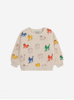 <img class='new_mark_img1' src='https://img.shop-pro.jp/img/new/icons14.gif' style='border:none;display:inline;margin:0px;padding:0px;width:auto;' />BOBO CHOSES  Baby Wonder Horse all over sweatshirt