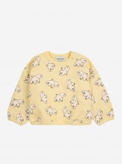 <img class='new_mark_img1' src='https://img.shop-pro.jp/img/new/icons20.gif' style='border:none;display:inline;margin:0px;padding:0px;width:auto;' />BOBO CHOSES  Baby Freedom Bird all over sweatshirt 30%off!  24m last one!