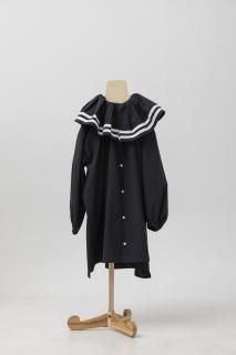 <img class='new_mark_img1' src='https://img.shop-pro.jp/img/new/icons20.gif' style='border:none;display:inline;margin:0px;padding:0px;width:auto;' />folkmade  clown tunic  / black  Slast one! 30%off!