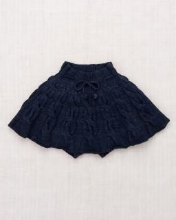 <img class='new_mark_img1' src='https://img.shop-pro.jp/img/new/icons20.gif' style='border:none;display:inline;margin:0px;padding:0px;width:auto;' />MISHA&PUFF  Cable Skating  Skirt / ink 50%off
