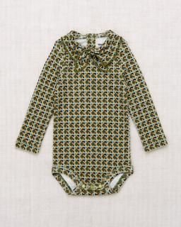 <img class='new_mark_img1' src='https://img.shop-pro.jp/img/new/icons20.gif' style='border:none;display:inline;margin:0px;padding:0px;width:auto;' /> MISHA&PUFF Junior scout onesie / Leaf lattice 40%off 12-18m last one!