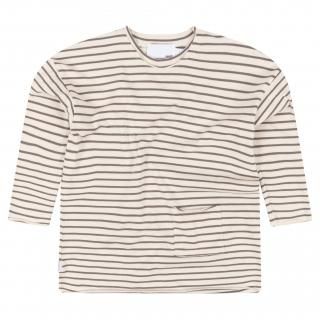 <img class='new_mark_img1' src='https://img.shop-pro.jp/img/new/icons14.gif' style='border:none;display:inline;margin:0px;padding:0px;width:auto;' />MINGO  Orversized long sleeve   /  Greige stripe