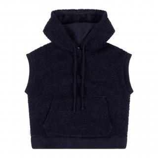 <img class='new_mark_img1' src='https://img.shop-pro.jp/img/new/icons14.gif' style='border:none;display:inline;margin:0px;padding:0px;width:auto;' />MINGO  Sleeveless Hoody   / Teddy Navy