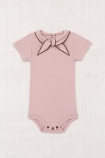 <img class='new_mark_img1' src='https://img.shop-pro.jp/img/new/icons14.gif' style='border:none;display:inline;margin:0px;padding:0px;width:auto;' /> MISHA&PUFF  Short Sleeve Scout Onesie /  Plum Petal