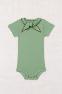 <img class='new_mark_img1' src='https://img.shop-pro.jp/img/new/icons14.gif' style='border:none;display:inline;margin:0px;padding:0px;width:auto;' /> MISHA&PUFF  Short Sleeve Scout Onesie /  Oakmoss