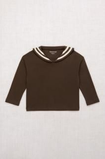 <img class='new_mark_img1' src='https://img.shop-pro.jp/img/new/icons14.gif' style='border:none;display:inline;margin:0px;padding:0px;width:auto;' /> MISHA&PUFF  Sailor Top / Bark 6y last one!