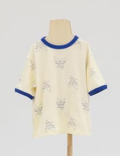 <img class='new_mark_img1' src='https://img.shop-pro.jp/img/new/icons14.gif' style='border:none;display:inline;margin:0px;padding:0px;width:auto;' />folkmade  heart song jersey T-shirts  / ivoryblue
