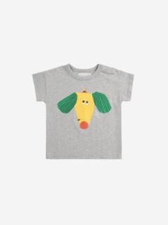 <img class='new_mark_img1' src='https://img.shop-pro.jp/img/new/icons14.gif' style='border:none;display:inline;margin:0px;padding:0px;width:auto;' />BOBO CHOSES  HAPPY DOG T-shirt  18m last one!