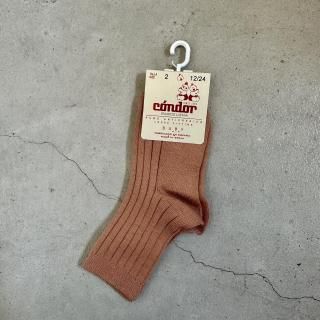 <img class='new_mark_img1' src='https://img.shop-pro.jp/img/new/icons14.gif' style='border:none;display:inline;margin:0px;padding:0px;width:auto;' />CONDOR  rib short socks / nougat 677