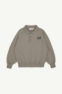 <img class='new_mark_img1' src='https://img.shop-pro.jp/img/new/icons14.gif' style='border:none;display:inline;margin:0px;padding:0px;width:auto;' />main story    Polo Sweatshirt - Driftwood

