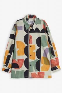 <img class='new_mark_img1' src='https://img.shop-pro.jp/img/new/icons14.gif' style='border:none;display:inline;margin:0px;padding:0px;width:auto;' />WOLF&RITA եɥ꥿ RAUL SHIRT / GEOMETRIE