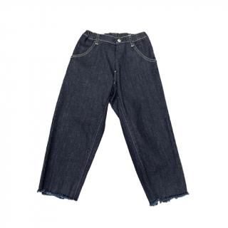 <img class='new_mark_img1' src='https://img.shop-pro.jp/img/new/icons14.gif' style='border:none;display:inline;margin:0px;padding:0px;width:auto;' />MOUN TEN.  wide cropped jeans (organic cotton) / indigo		