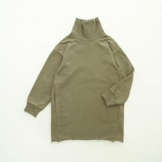 <img class='new_mark_img1' src='https://img.shop-pro.jp/img/new/icons14.gif' style='border:none;display:inline;margin:0px;padding:0px;width:auto;' />MOUN TEN.  sweat highneck dress(organic cotton) /khaki	