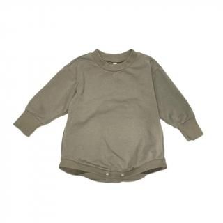 <img class='new_mark_img1' src='https://img.shop-pro.jp/img/new/icons14.gif' style='border:none;display:inline;margin:0px;padding:0px;width:auto;' />MOUN TEN.  stretch sweat crewneck(for baby) / greige