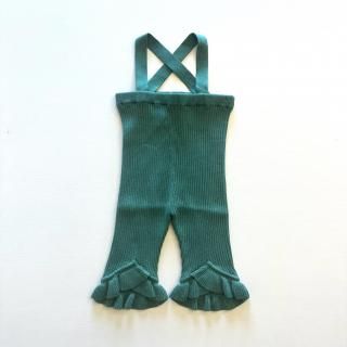 <img class='new_mark_img1' src='https://img.shop-pro.jp/img/new/icons14.gif' style='border:none;display:inline;margin:0px;padding:0px;width:auto;' />suess   Frilled Knit Unitard / green