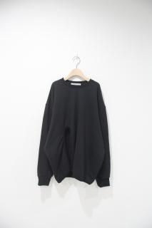 ѥڡUNIONINI   slit sweat shirt  / black   10-12y