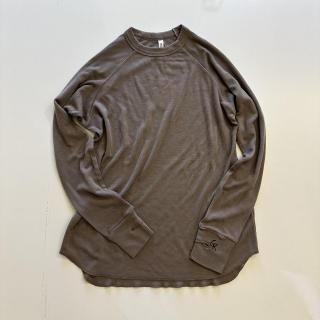 <img class='new_mark_img1' src='https://img.shop-pro.jp/img/new/icons14.gif' style='border:none;display:inline;margin:0px;padding:0px;width:auto;' />GRAUGRAU  MOUN TEN.  wool rib longsleeve  /  greige