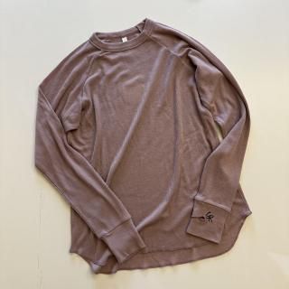 <img class='new_mark_img1' src='https://img.shop-pro.jp/img/new/icons14.gif' style='border:none;display:inline;margin:0px;padding:0px;width:auto;' />GRAUGRAU  MOUN TEN.  wool rib longsleeve  /  mauve pink