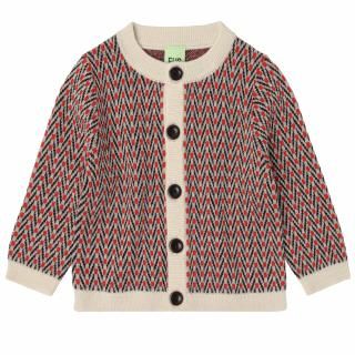 <img class='new_mark_img1' src='https://img.shop-pro.jp/img/new/icons14.gif' style='border:none;display:inline;margin:0px;padding:0px;width:auto;' />FUB  BABY HERRINGBONE CARDIGAN / ECRU  
