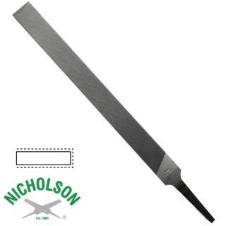 ニコルソン 鉄工ヤスリ　平　３００ｍｍ（１２インチ）　荒目（ＢＡＳＴＡＲＤ）