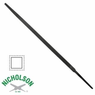 ニコルソン 鉄工ヤスリ　角　１５０ｍｍ（６インチ） 　中目（２ＮＤ ＣＵＴ）