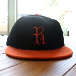 Tilted BrimxEFF R Baseball cap