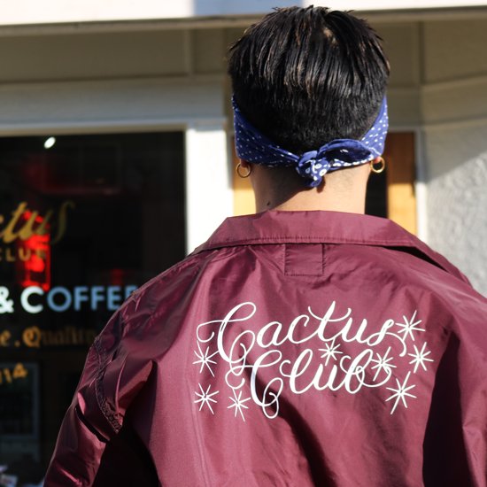 SCRIPT LOGO COACH JKT - CACTUS CLUBは、アメリカン