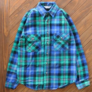 70s FIVE BROTHER DEAD STOCK FLANNEL SHIRT