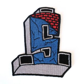 Suicidal Embroidered Patch Cross Logo Color