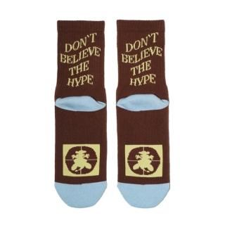 DON'T BELIEVE THE HYPE SOCKS