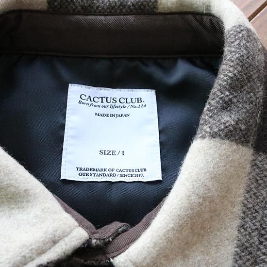 CACTUS CLUB メルトンジャケット サイズ3（L） MELTON WOOL JACKET - CACTUS CLUBは、アメリカンカルチャーを