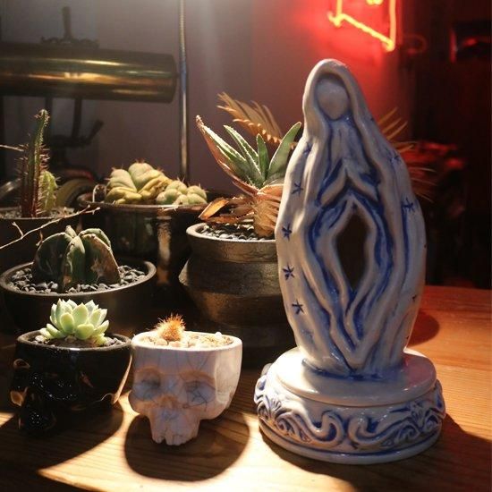 BLACKBOOTS CERAMICKSxSOR NAOYAxCACTUS CLUB INCENSE HOLDER - CACTUS