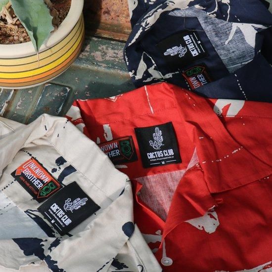 END OF SUMMER L/S SHIRTS - CACTUS CLUBは、アメリカン