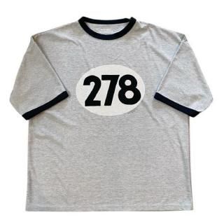 NUMBER 278 RINGER WIDE TEE<img class='new_mark_img2' src='https://img.shop-pro.jp/img/new/icons5.gif' style='border:none;display:inline;margin:0px;padding:0px;width:auto;' />