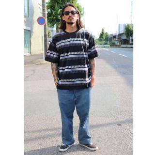 JACQUARD BORDER TEE<img class='new_mark_img2' src='https://img.shop-pro.jp/img/new/icons5.gif' style='border:none;display:inline;margin:0px;padding:0px;width:auto;' />