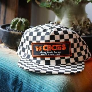 CHECKER LOGO CAP<img class='new_mark_img2' src='https://img.shop-pro.jp/img/new/icons58.gif' style='border:none;display:inline;margin:0px;padding:0px;width:auto;' />