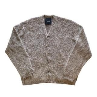 SIMPLE MOHAIR CARDIGAN