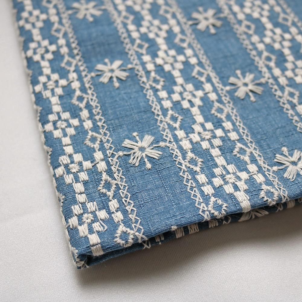 英字柄のニット生地 シルエットキャット ネコ柄 ジャガードニット生地