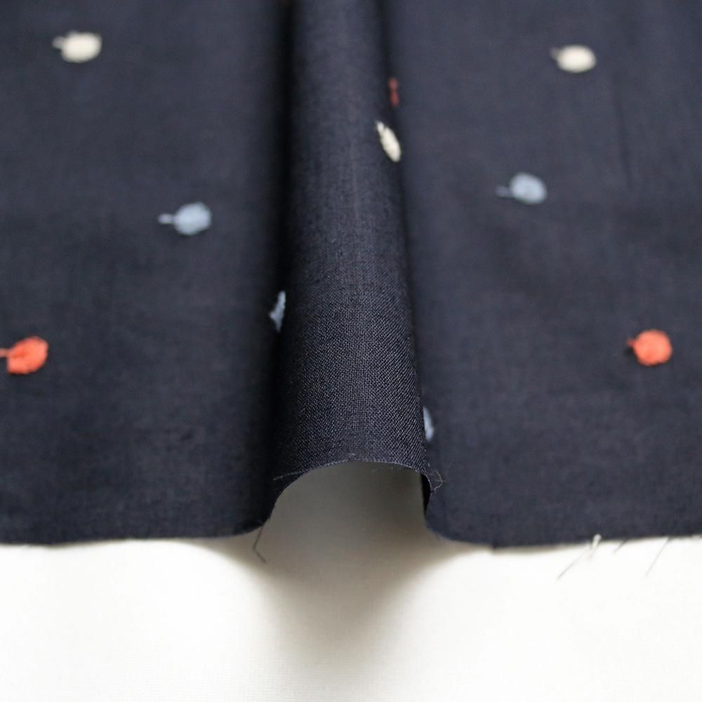 オリジナルニット・生地の専門店amiori 60/ローンカラフルドット