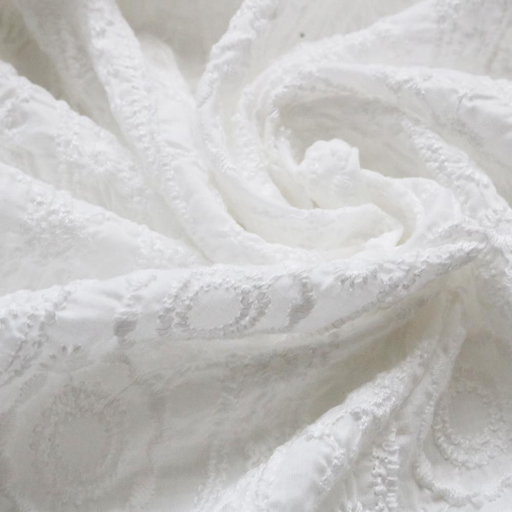 生地専門店amioriAntiqueflowersエンブロイダリーコットンローン