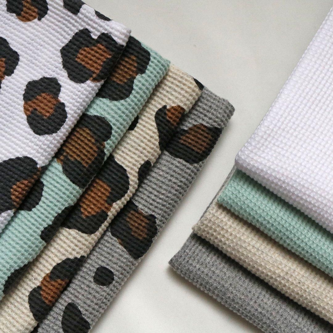 30/-度詰ワッフルニット生地 | 大人も子供も使える - オリジナルニット