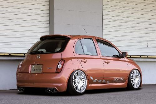 K12 日産 マーチ FF車用｜AERO OVER×BOLD WORLDエアサスキット